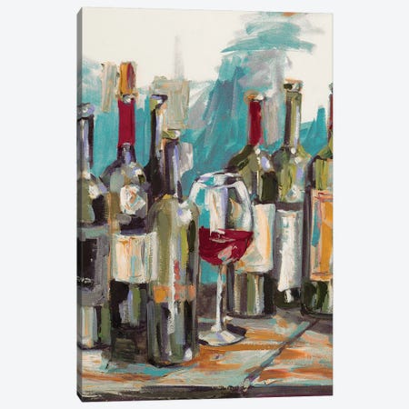 Uncorked I Canvas Print #FRR18} by Heather A. French-Roussia Canvas Art