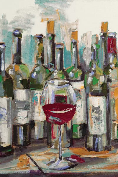 Uncorked II by Heather A. French-Roussia acrylic art print