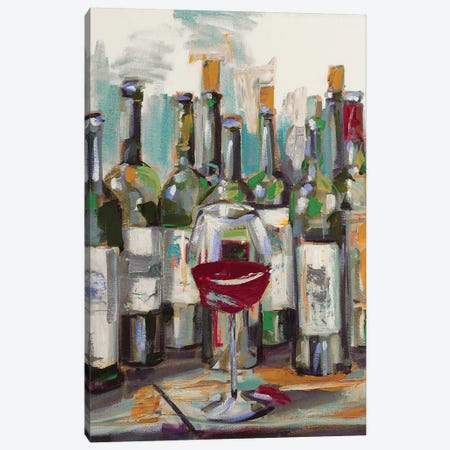 Uncorked II Canvas Print #FRR19} by Heather A. French-Roussia Canvas Artwork