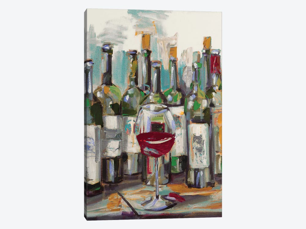 Uncorked II by Heather A. French-Roussia 1-piece Canvas Art