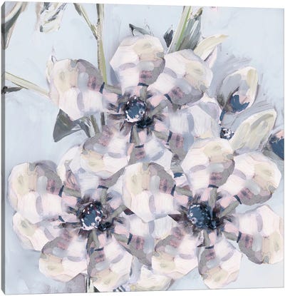 Bunched Flowers I Canvas Art Print