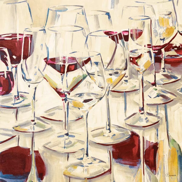 Wine: A Warm Toast II by Heather A. French-Roussia