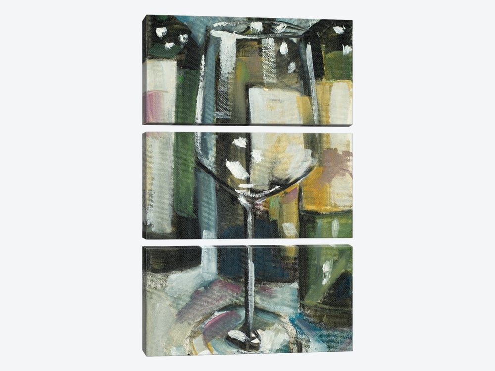 Pour the Wine by Heather A. French-Roussia 3-piece Art Print