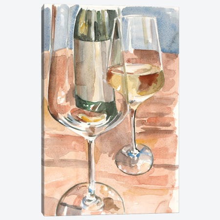 Wine Series I Canvas Print #FRR48} by Heather A. French-Roussia Canvas Print