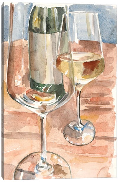 Wine Series I Canvas Art Print
