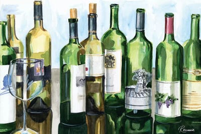 B&G Bottles II by Heather A. French-Roussia acrylic art print
