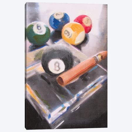 Game Night II Canvas Print #FRR54} by Heather A. French-Roussia Art Print