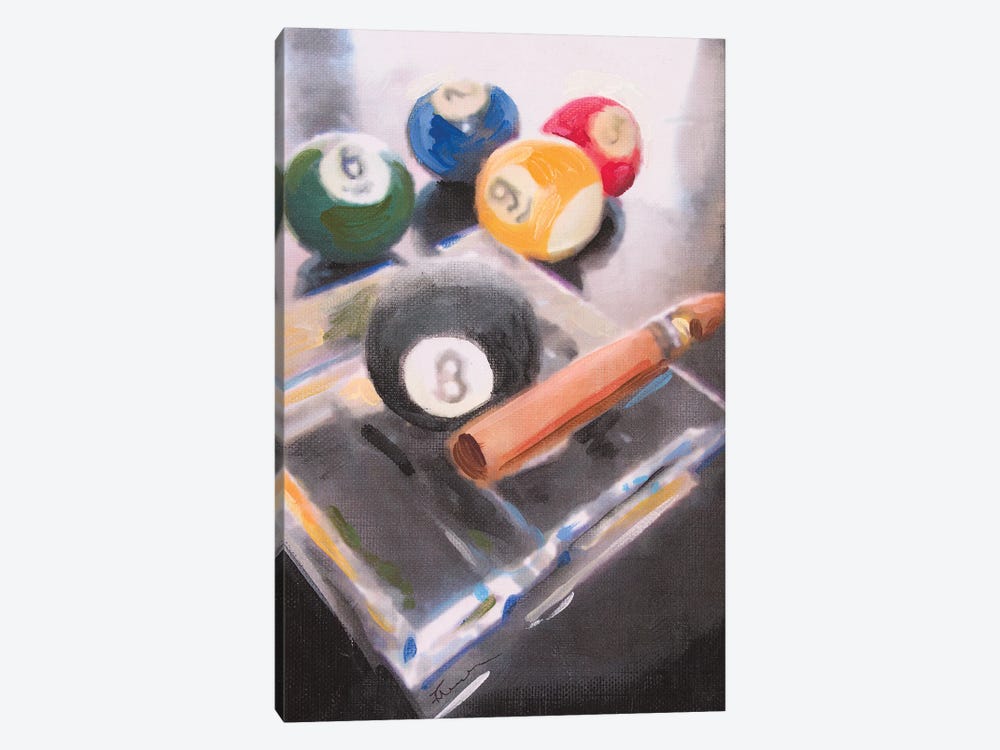 Game Night II by Heather A. French-Roussia 1-piece Canvas Print