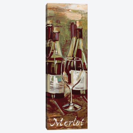 Merlot Canvas Print #FRR56} by Heather A. French-Roussia Art Print