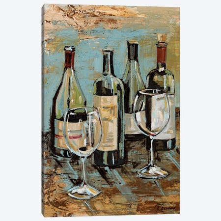 Wine I Canvas Print #FRR62} by Heather A. French-Roussia Canvas Print