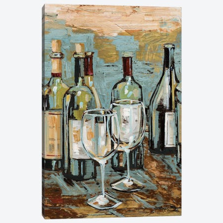 Wine II Canvas Print #FRR63} by Heather A. French-Roussia Art Print