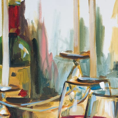 Wine Room I by Heather A. French-Roussia acrylic art print