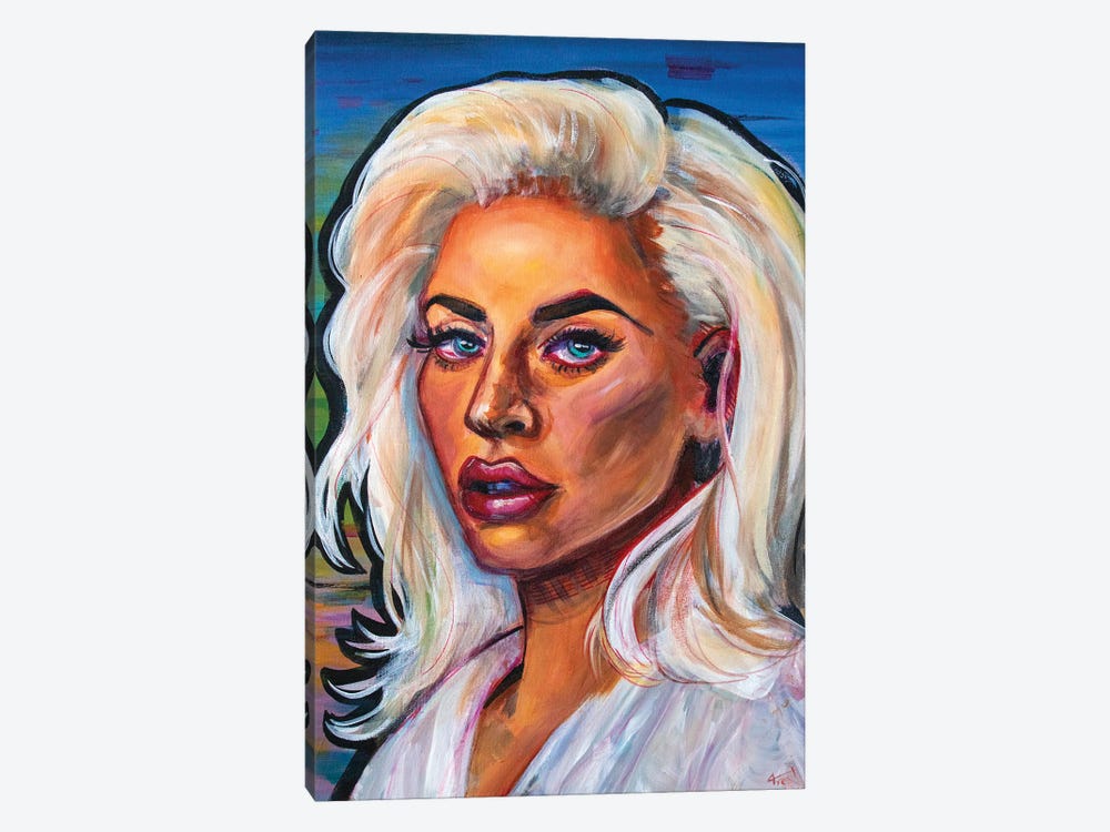 Lady Gaga I by Forrest Stuart 1-piece Canvas Art Print
