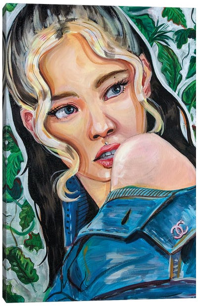 Blackpink Jennie I Canvas Art Print - Forrest Stuart