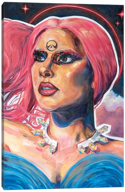 Our Lady Of Chromatica Lady Gaga Canvas Art Print - Lady Gaga