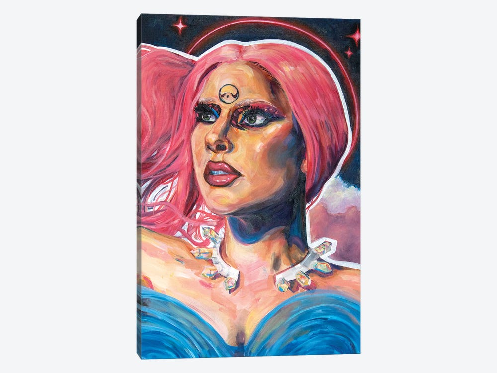 Our Lady Of Chromatica Lady Gaga by Forrest Stuart 1-piece Canvas Artwork