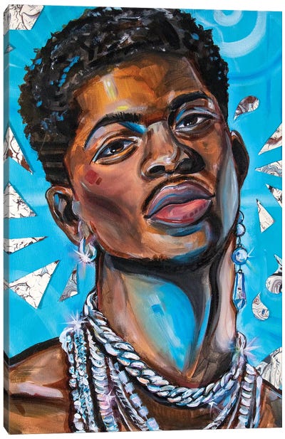 Lil Nas X Canvas Art Print - Forrest Stuart