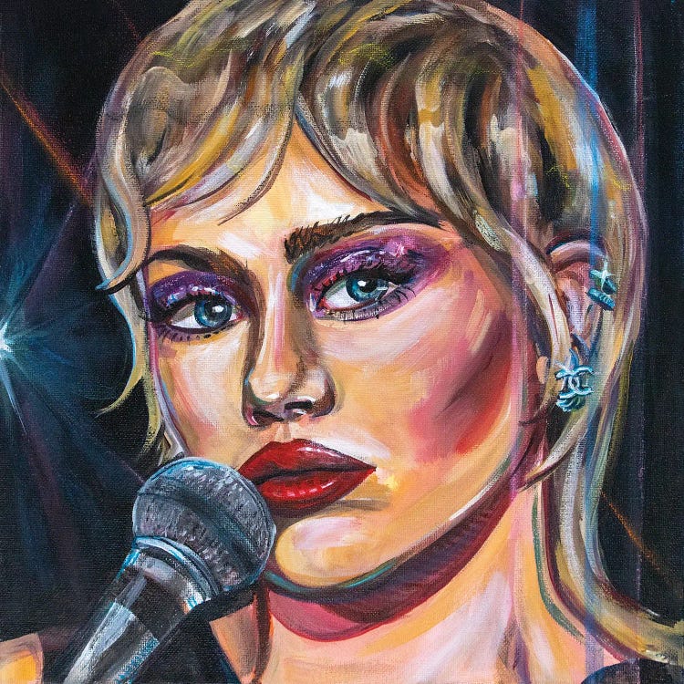 Miley Cyrus by Forrest Stuart wall art