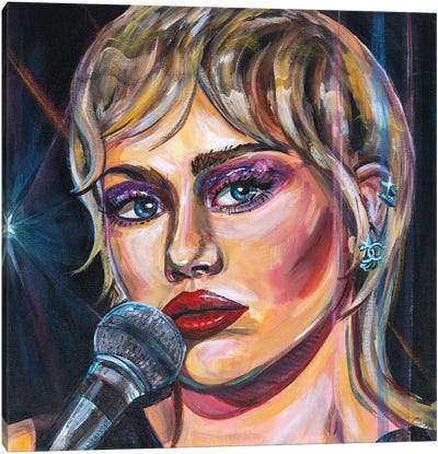 Miley Cyrus Canvas Art Print - Forrest Stuart