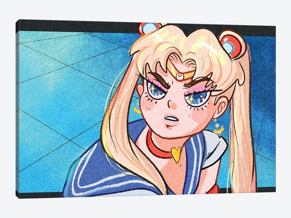 Sailor Moon by Forrest Stuart 1-piece Canvas Art