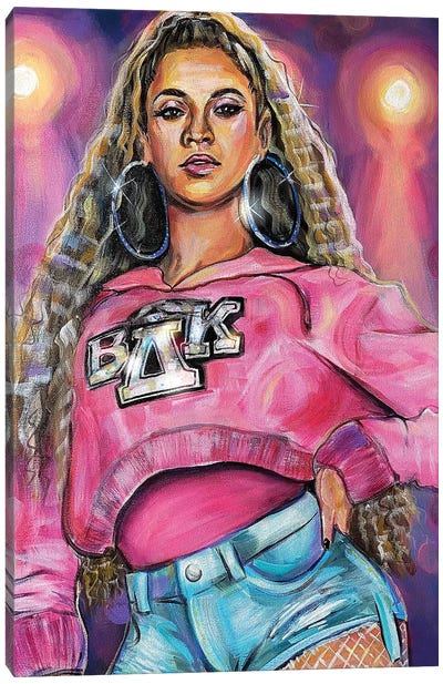 Beyonce Canvas Art Print