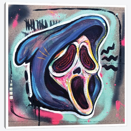 Ghostface Canvas Print #FRT60} by Forrest Stuart Canvas Print