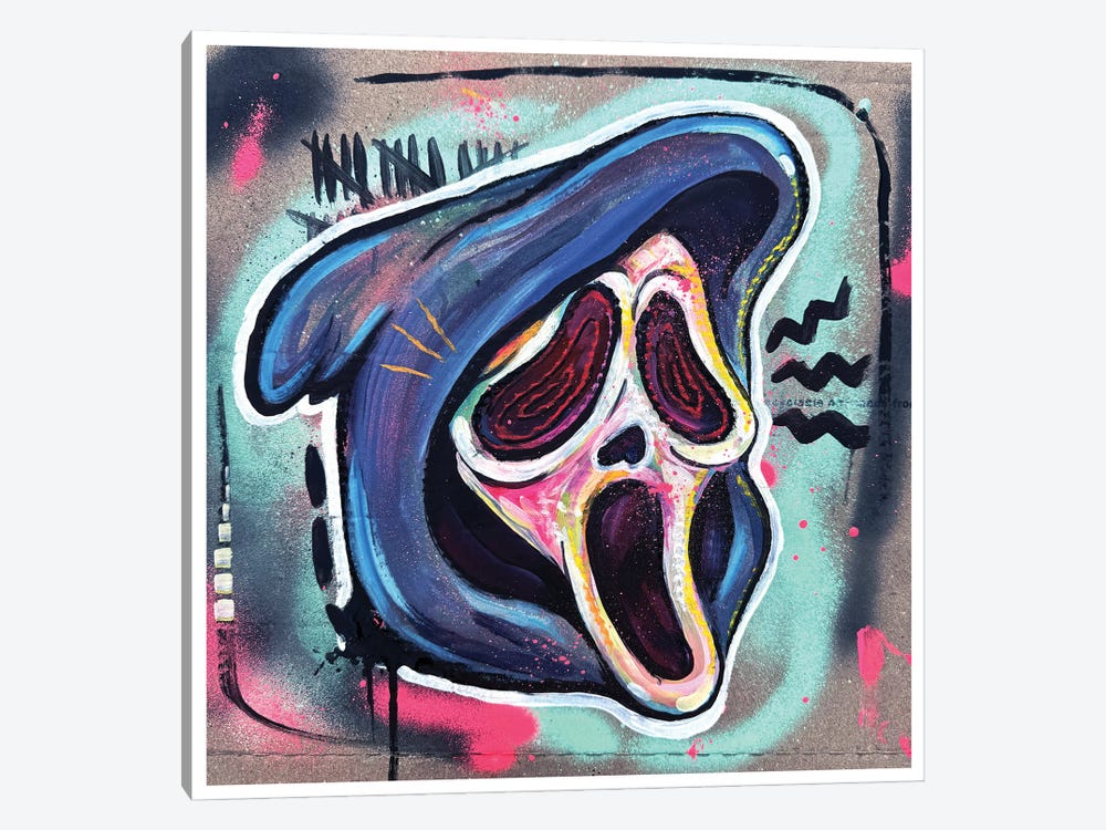 Ghostface by Forrest Stuart 1-piece Canvas Artwork