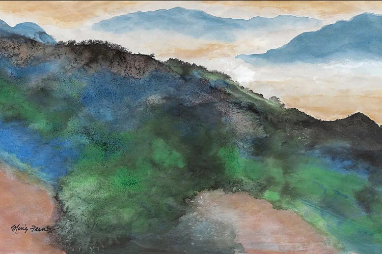 Morning Ridge by Ming Franz wall art