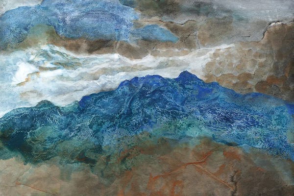 Ming Franz: River Through Canyon by Ming Franz