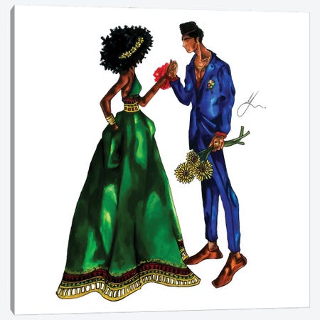 Cultural Appreciation: Stella & Kendrick Canvas Print #FSA21} by 125th Fash Avenue Canvas Art Print