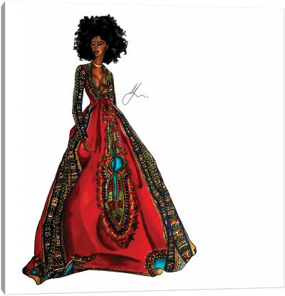 Cultural Appreciation: Queen Canvas Art Print - 125th Fash Avenue
