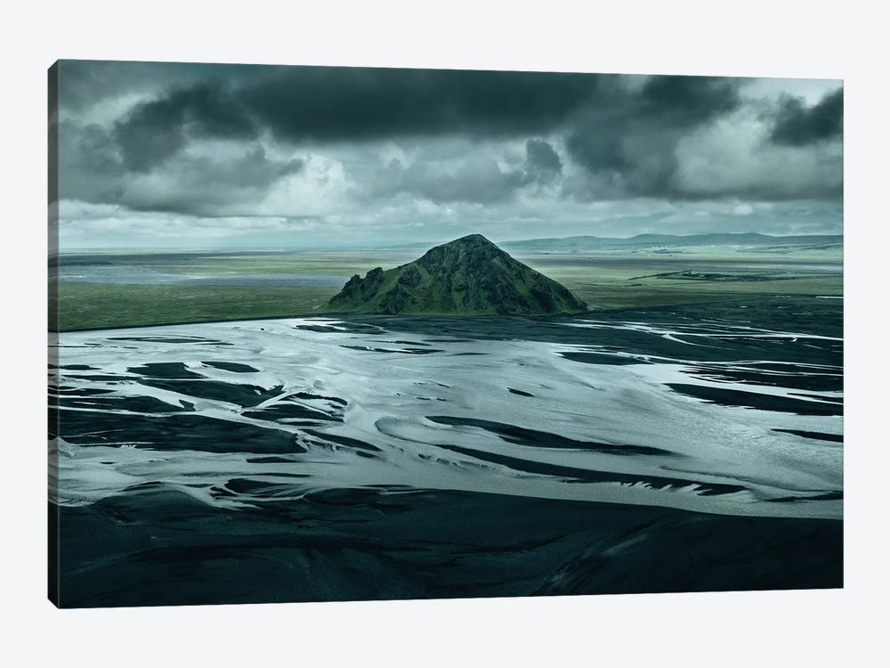 Textures In Iceland by Steffen Fossbakk 1-piece Canvas Print