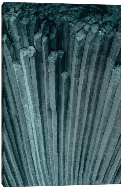 Basalt Columns Canvas Art Print - Steffen Fossbakk