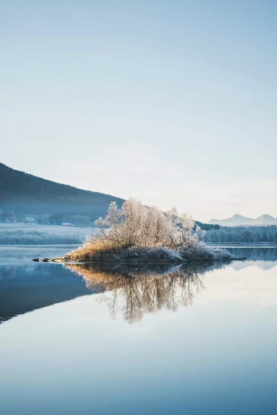 Fall Island by Steffen Fossbakk canvas print