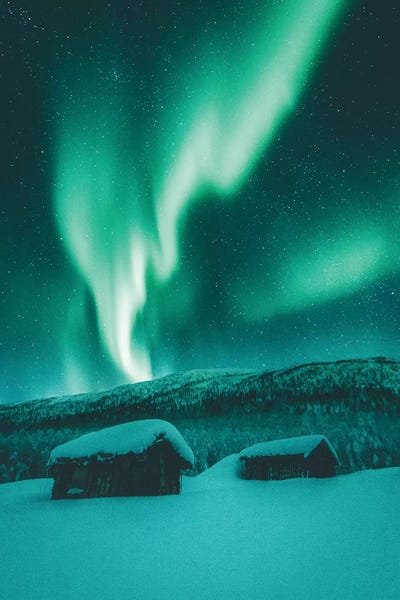 Aurora Borealis: Frozen Nights At The Fairytale Island by Steffen Fossbakk