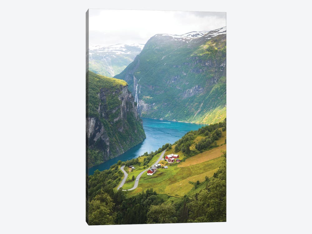 Geiranger Fjord, Norway by Steffen Fossbakk 1-piece Canvas Wall Art