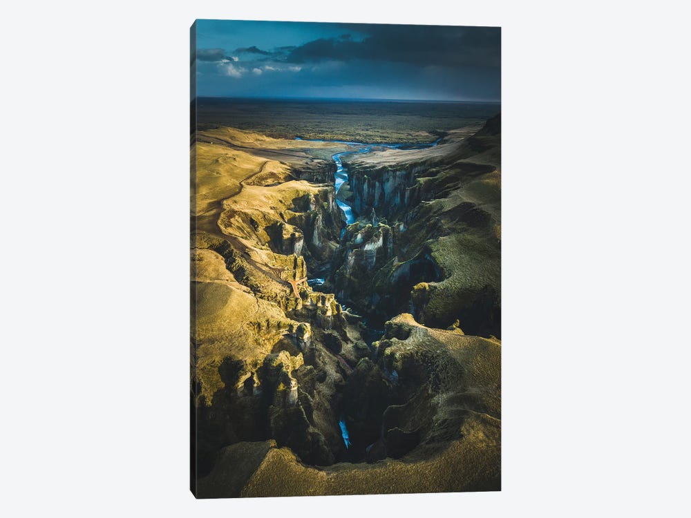Icelandic Canyons I by Steffen Fossbakk 1-piece Canvas Art Print