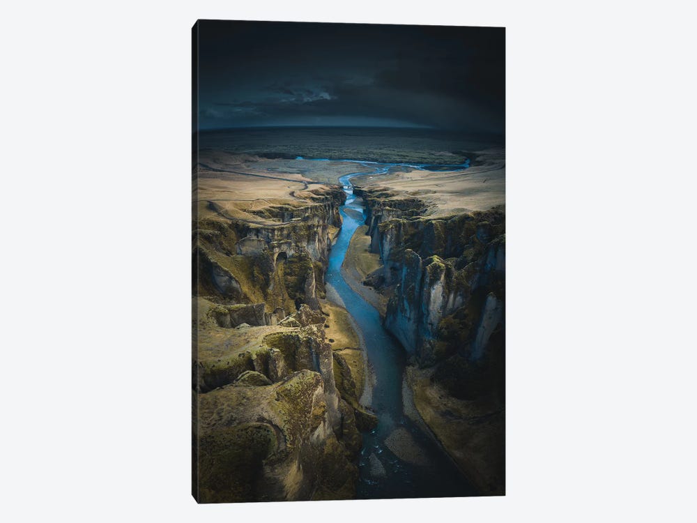 Icelandic Canyons II by Steffen Fossbakk 1-piece Canvas Wall Art