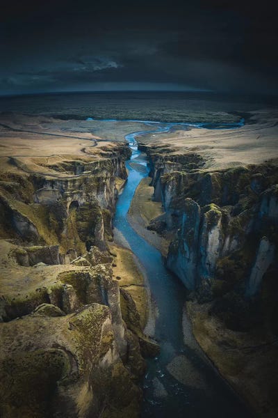 Cliffs: Icelandic Canyons II by Steffen Fossbakk