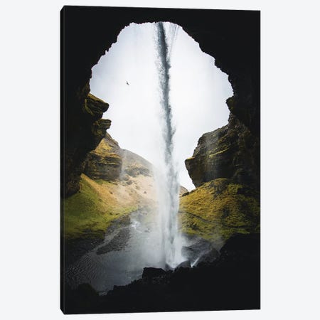 Icelandic Waterfalls I Canvas Print #FSB29} by Steffen Fossbakk Canvas Artwork