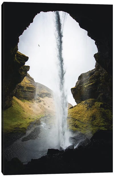 Icelandic Waterfalls I Canvas Art Print - Steffen Fossbakk