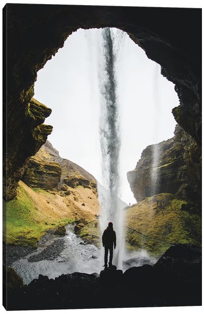 Icelandic Waterfalls II Canvas Art Print - Steffen Fossbakk