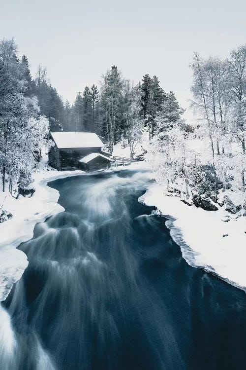 Mill in Kuusamo, Finland by Steffen Fossbakk wall art