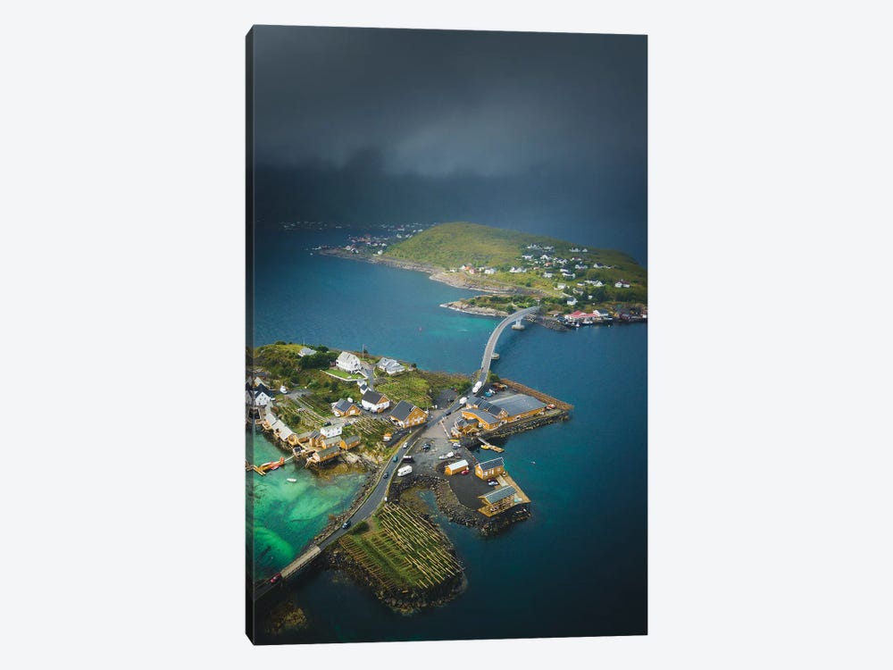 Sakrisøy, Lofoten, Norway by Steffen Fossbakk 1-piece Canvas Print