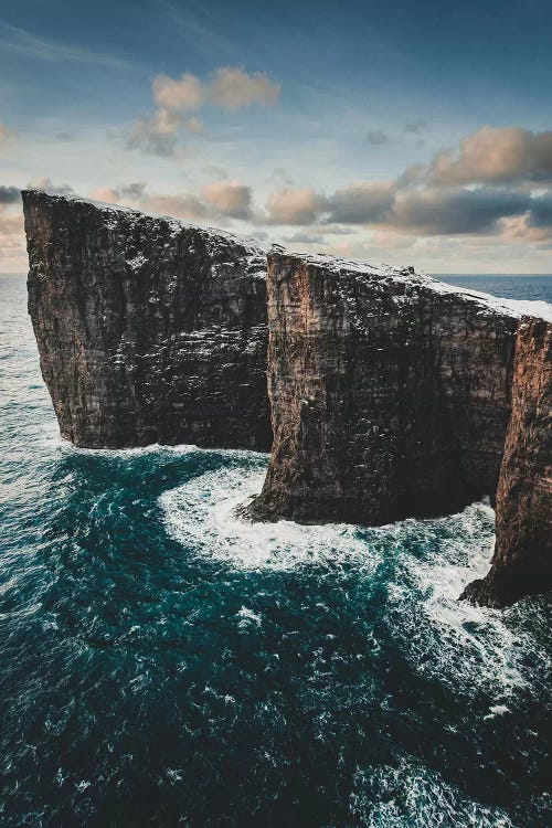 Slave Cliffs, Faroe Islands by Steffen Fossbakk wall art