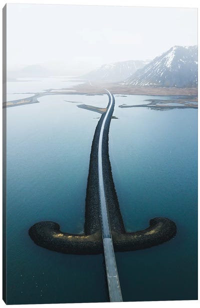 Sword Road of Iceland II Canvas Art Print - Steffen Fossbakk