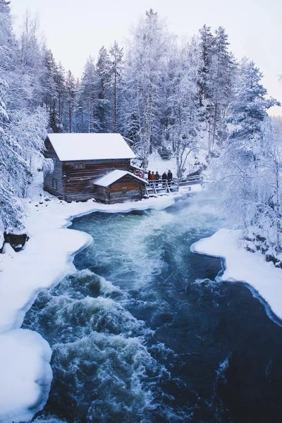 Myllykoski Mill by Steffen Fossbakk art print