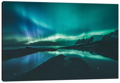 Nights In The North Canvas Art Print
