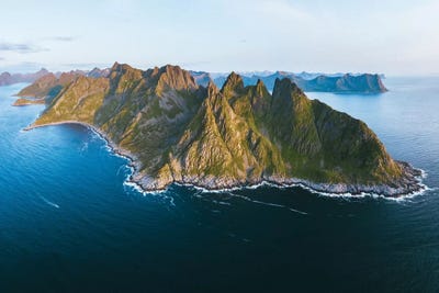 Rugged Landscapes Of Senja Island by Steffen Fossbakk canvas print