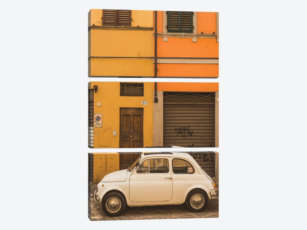 The Italian Car by Florian Schleinig 3-piece Canvas Art